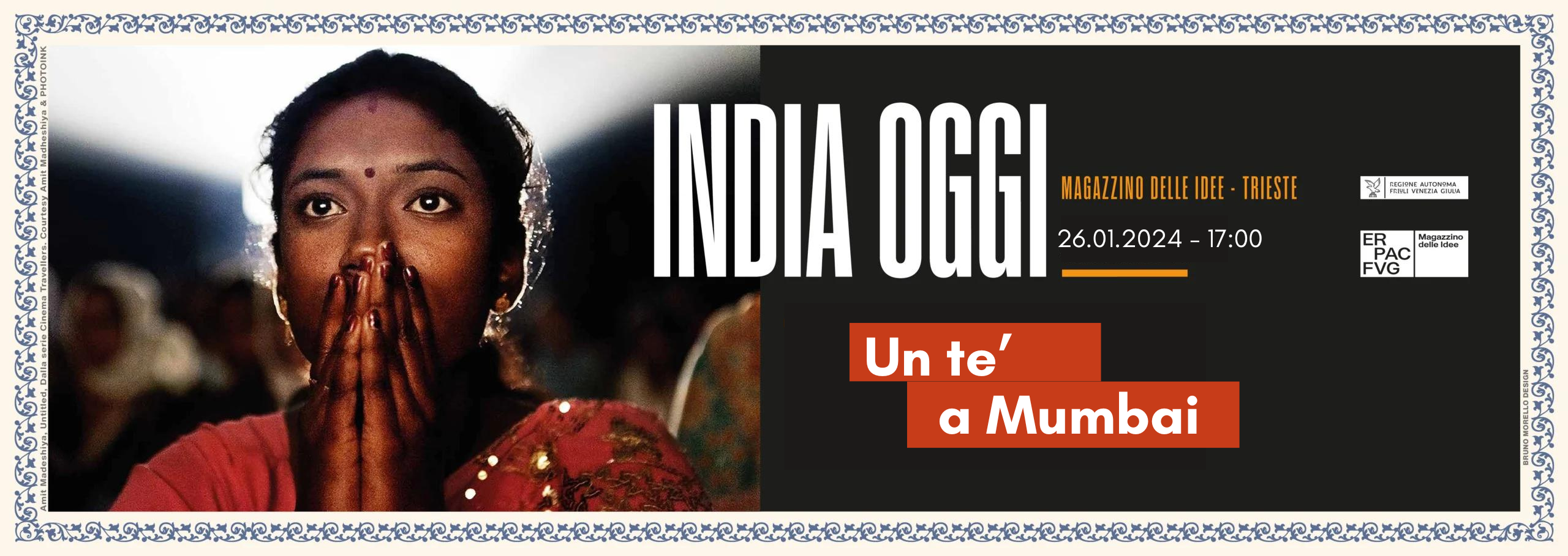 TE Un te' a Mumbai. Evento collaterale mostra India oggi